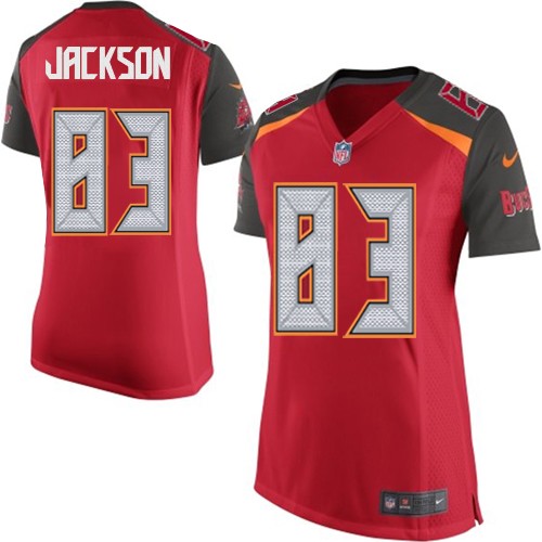 Women's Elite Vincent Jackson Nike Jersey Red Home - #83 NFL Tampa Bay Buccaneers